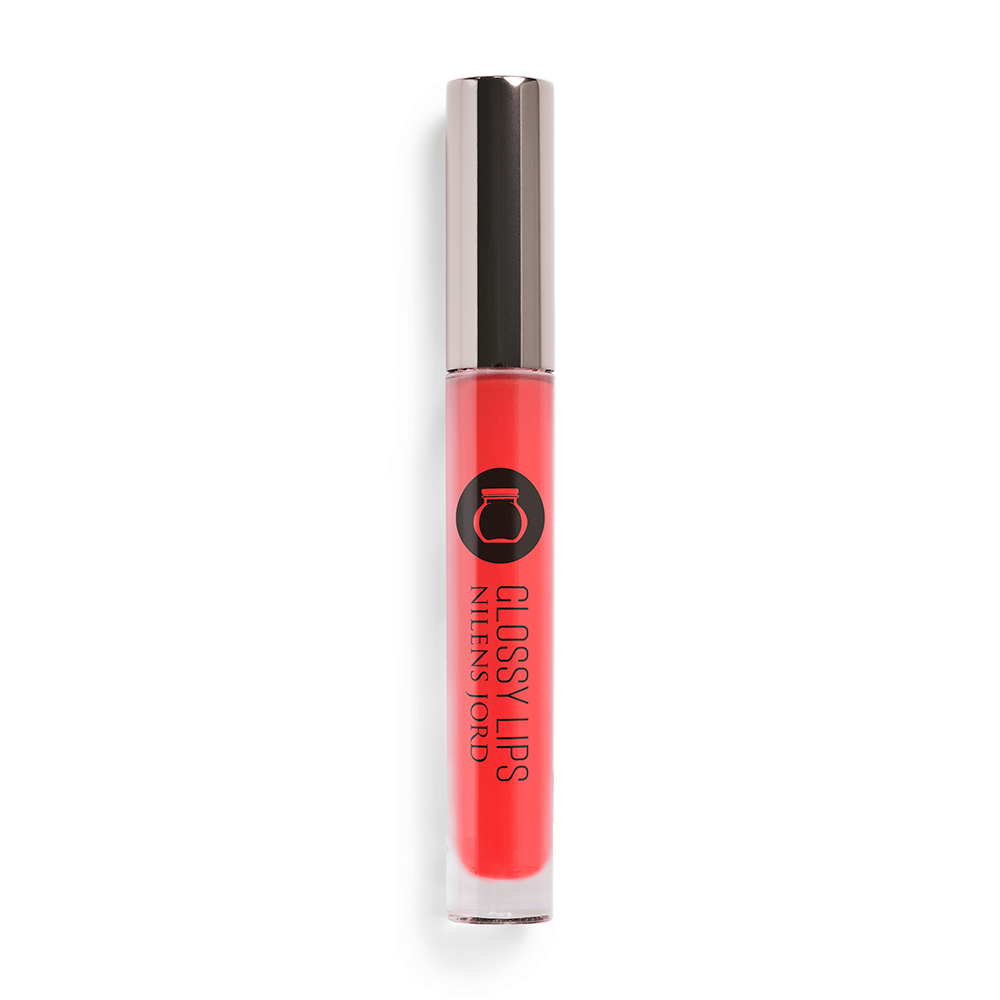 Nilens Jord Glossy Lips Red Orange 8301  Nilens Jord