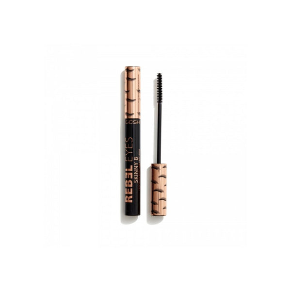 GOSH Rebel Eyes Mascara Skinny B - Precision, Extreme Black Makeup Gosh Copenhagen