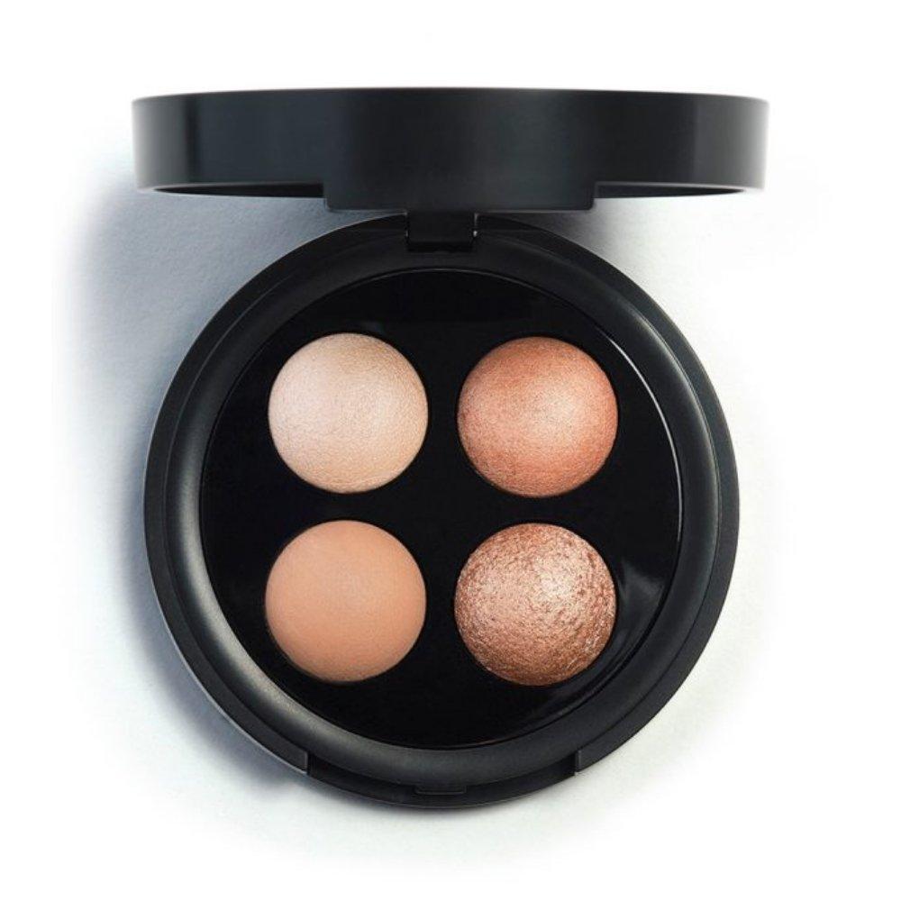 Nilens Jord Baked Mineral Eyeshadows 6102 Sand Makeup Nilens Jord