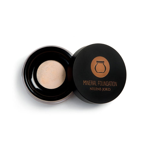 Nilens Jord Mineral Foundation Loose - Caramel 518 Makeup Nilens Jord
