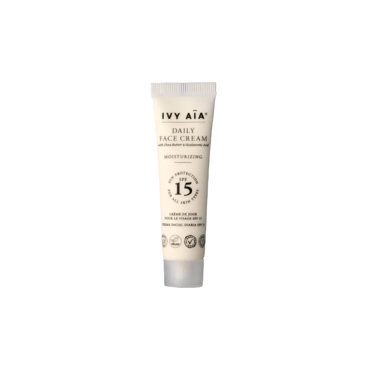Ivy Aïa Dagcrème SPF15, Reismaat