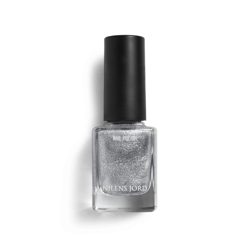 Nilens Jord - Nail Polish – Silver Glitter