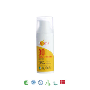 Du tilføjede <b><u>Derma Sunscreen Face SPF 30, 50 ml</u></b> til din kurv.
